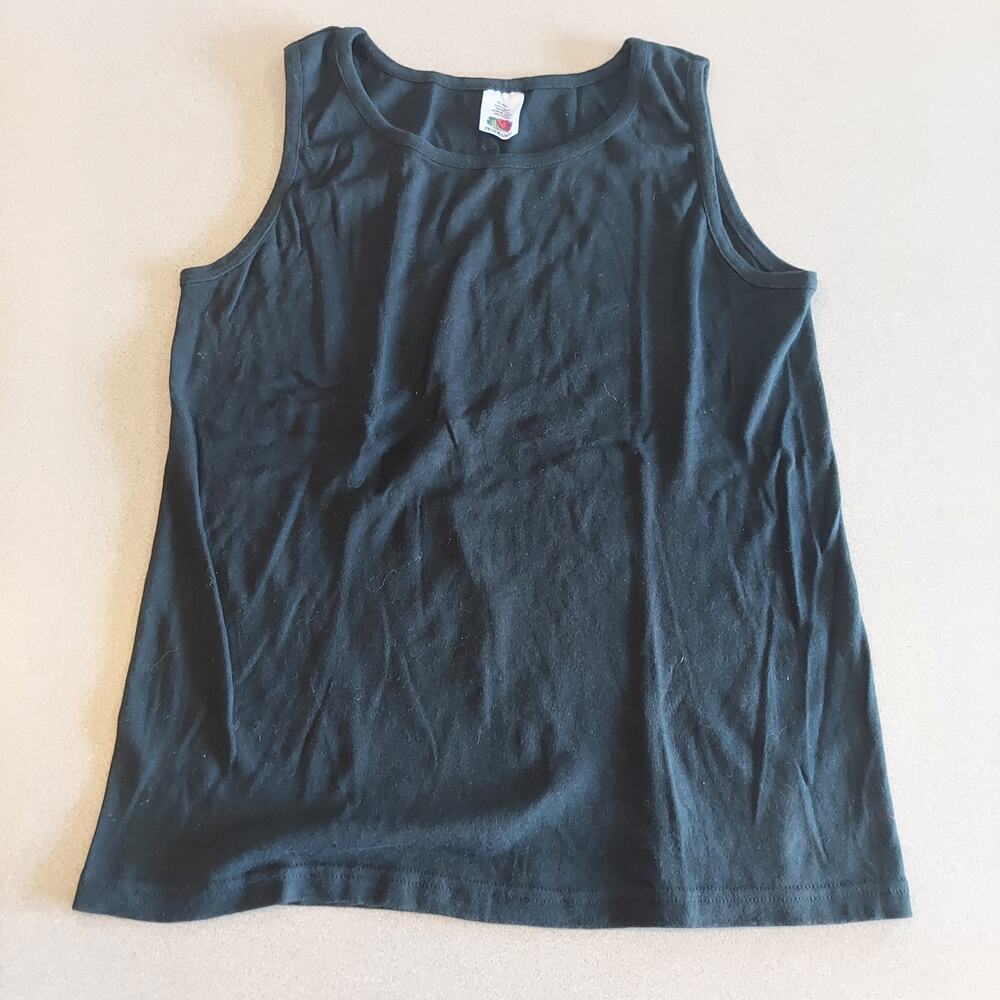 Women's XL Sleeveless Tank Top On Fruit Of The Loom Tee Shirt